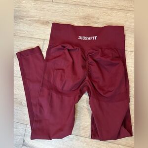 Diosafit Maroon Leggings